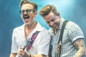 Tom Fletcher and Danny Jones helped bring energy and fun to the show
