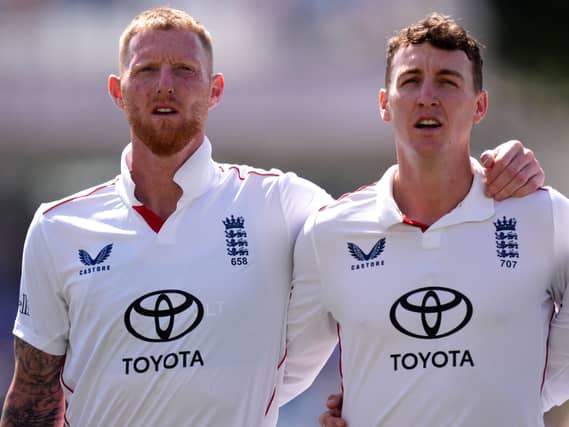 Ben Stokes and Harry Brook