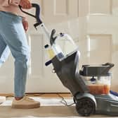 The Vax SpinScrub Power Plus includes attachments for cleaning carpets, upholstery, stairs and vehicle interiors