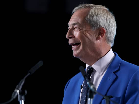 Reform UK leader Nigel Farage