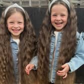 Twin sisters Willow and Isla