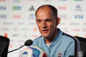 England manager Thomas Tuchel during a press conference