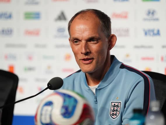 England manager Thomas Tuchel during a press conference
