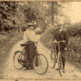 Cyclists, Tixal, 1900-1905 (Staffordshire County Museum)