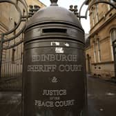External view of Edinburgh Sheriff Court