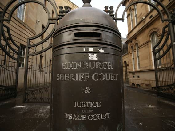 External view of Edinburgh Sheriff Court
