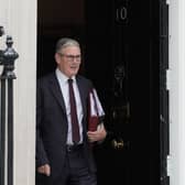 Prime Minister Sir Keir Starmer departs 10 Downing Street