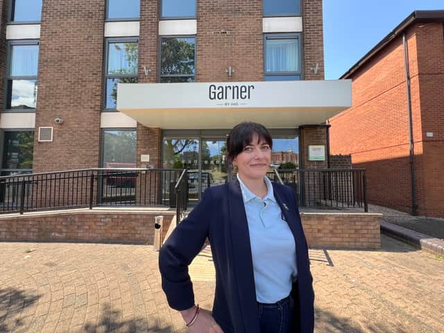 Sinead Coyne - general manager of the Garner Hotel Wolverhampton