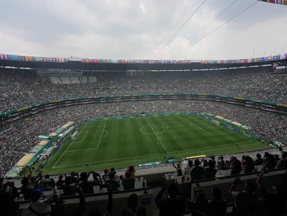 View of the Estadio Azteca