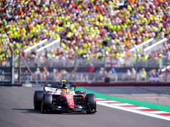Lewis Hamilton's Ferrari at British Grand Prix practice at Silverstone 2026