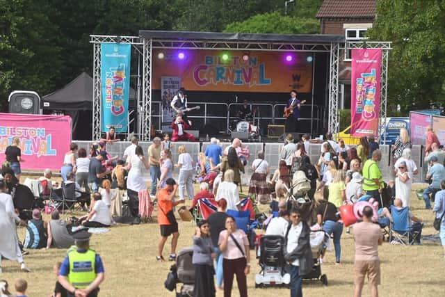 Bilston Carnival in Hickman Park