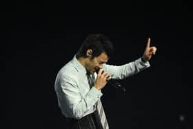 Harry Styles on stage