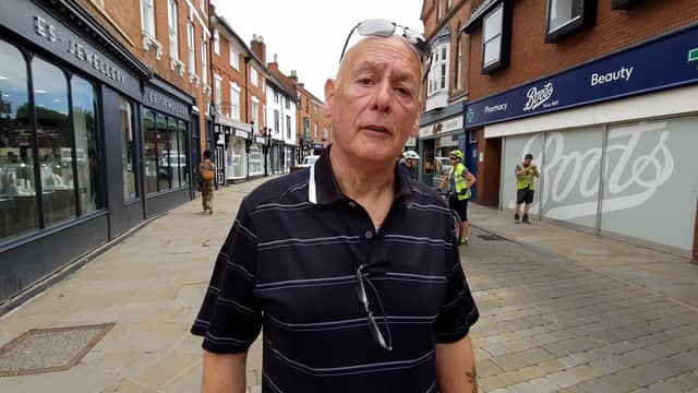 Steven Nailer, 71, from Lichfield