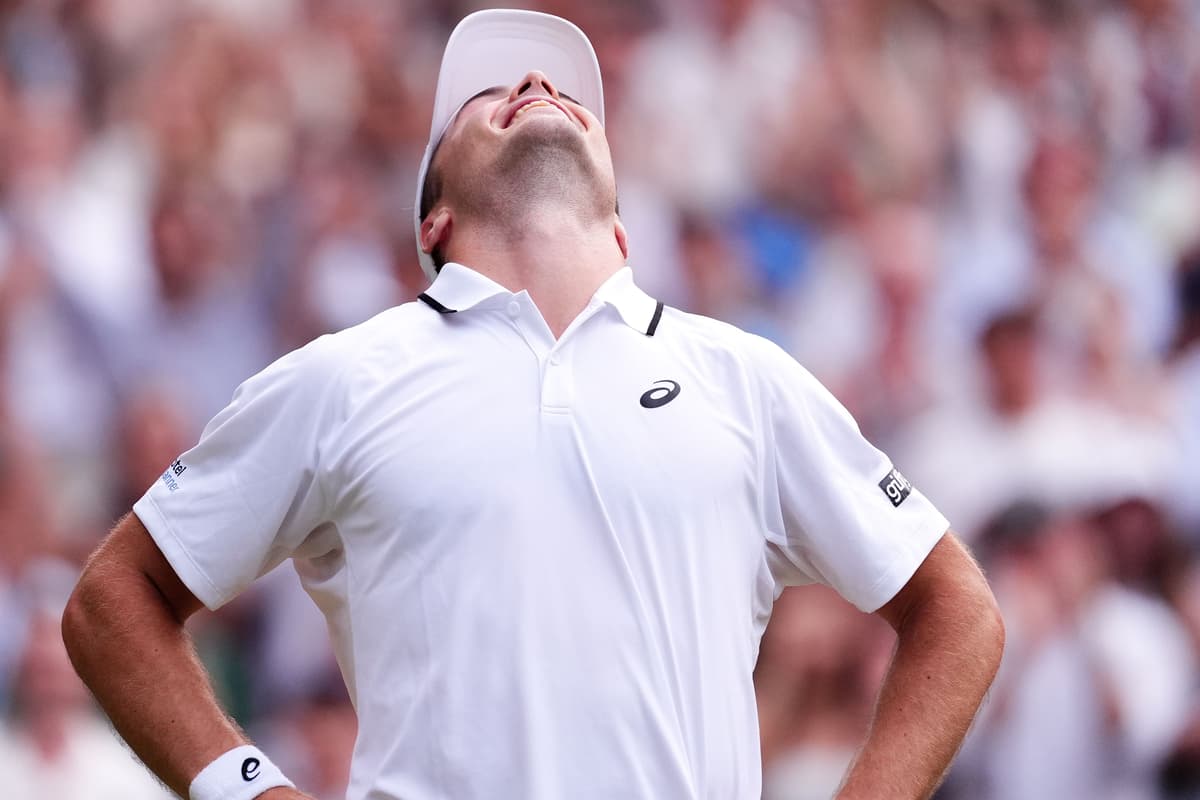 British wild card Arthur Fery overcome after reaching Wimbledon ...