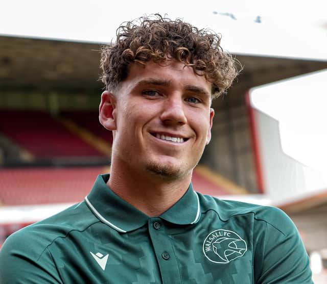 Walsall new signing Isaac Moore.