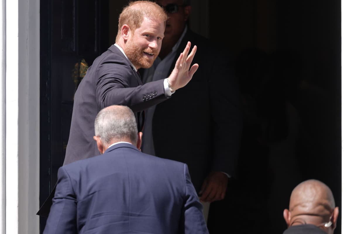 Harry steps out at first public event of UK trip ahead of court case ...