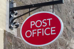 A Post Office sign