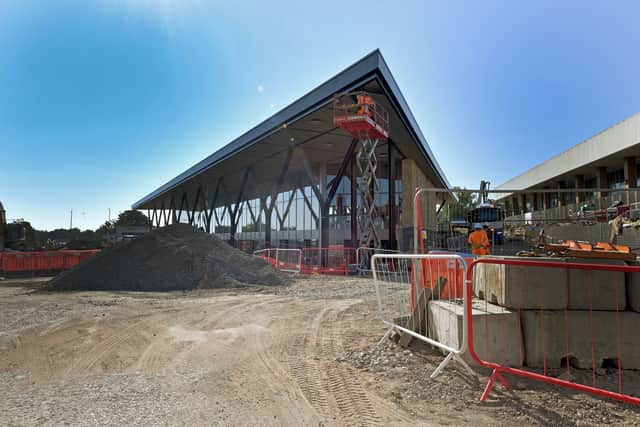 The new Dudley bus station is now scheduled to open in November