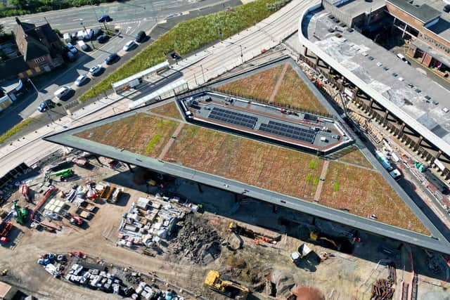 Fresh pics of the new Dudley bus station being built.