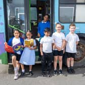 Theo, Dan, Jasmine, Layah, Arul and Ethan are among the pupils inspired to learn through reading at Hamstead Primary