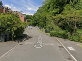 Clarency Way, Cradley, near to where the incident took place