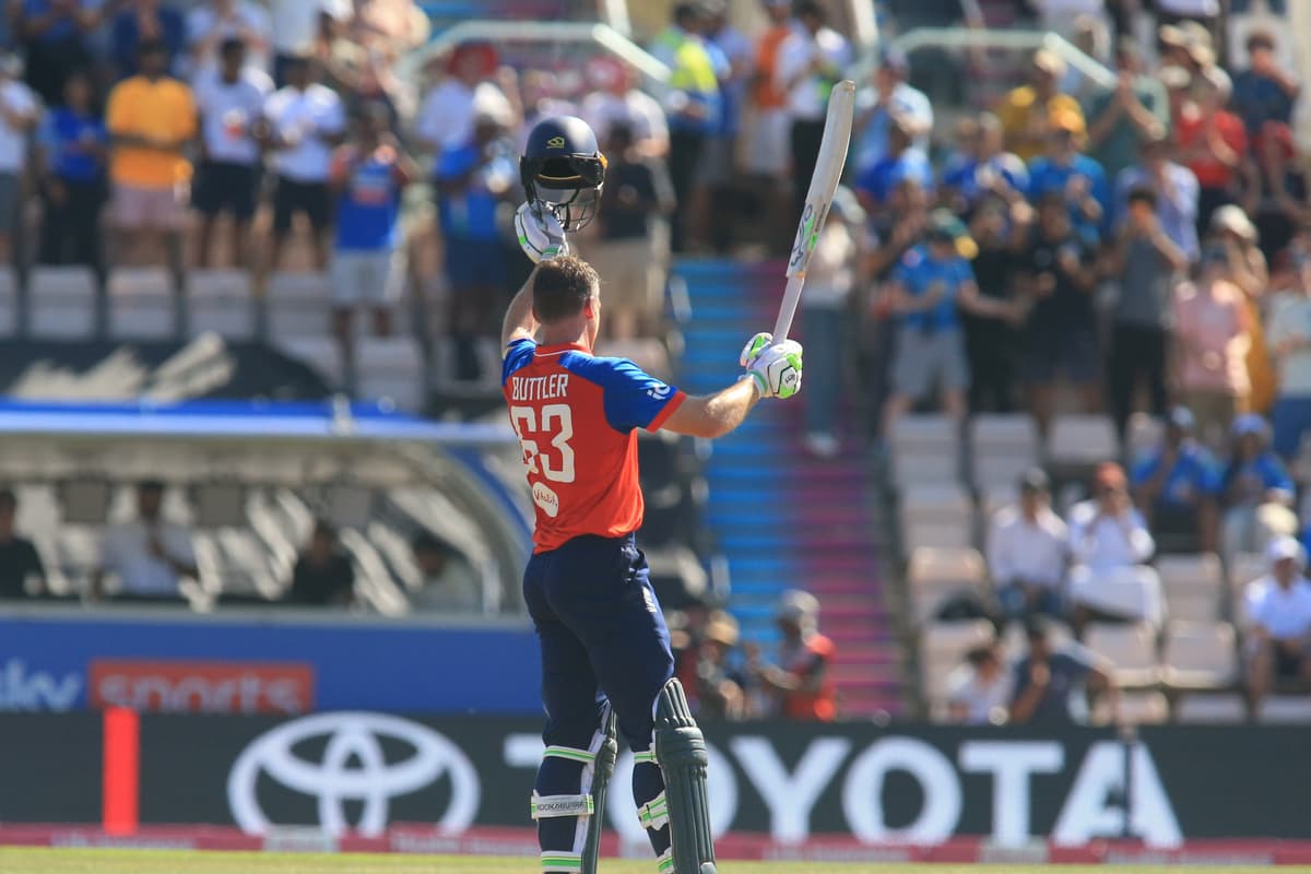 Jos Buttler’s 131 helps England beat India by 56 runs to complete 4-0 ...