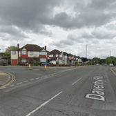 Daventry Road, Coventry, near to where the incident took place