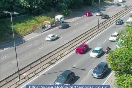 Delays of 45 minutes on M5 after multi-vehicle crash near M6 junction