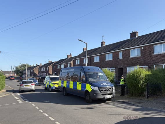 Police activity in Rotherham