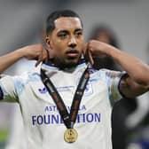 Youri Tielemans with his Europ League winners medal