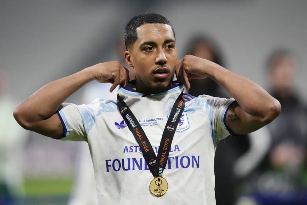 Youri Tielemans is a Europa League winner with Aston Villa (Nick Potts/PA)