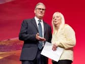 Sir Keir Starmer with Hillsborough campaigner Margaret Aspinall