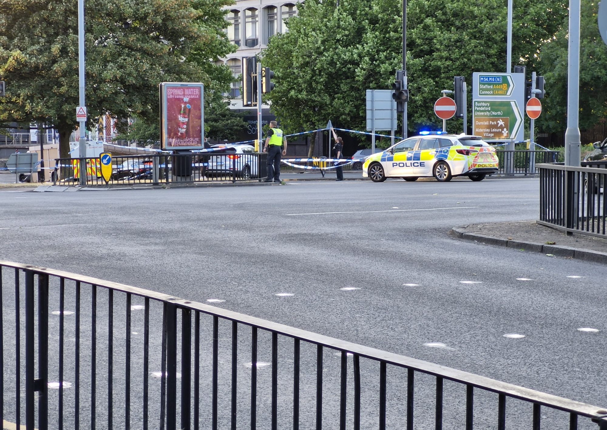 Wolverhampton ring road partially closed after serious crash - police ...