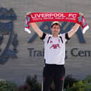 New Liverpool manager Andoni Iraola during his official unveiling