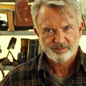Sam Neill in a scene from Jurassic World Dominion