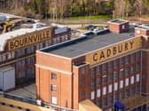 Aerial shot of Cadbury's Bournville site
