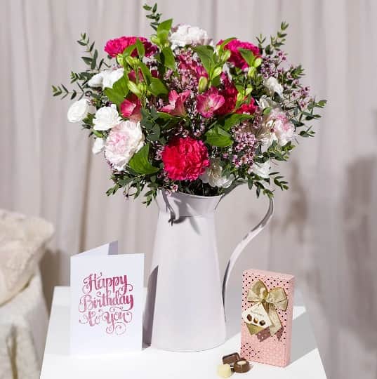 Birthday Blooms & Chocolates
