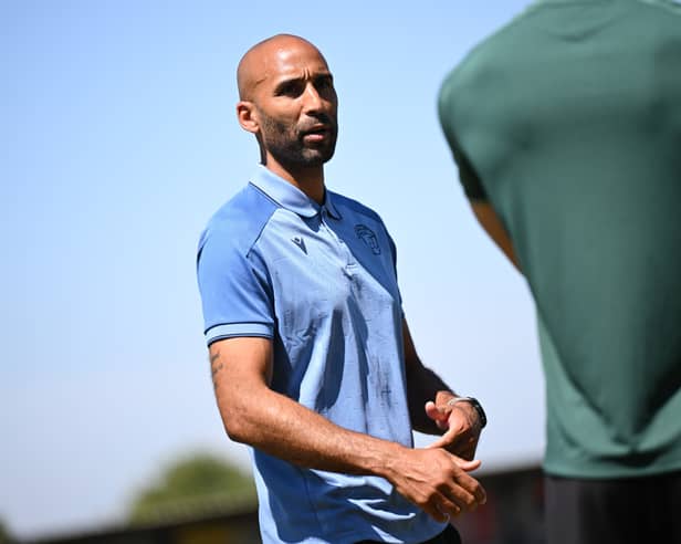 Walsall head coach Lee Grant.