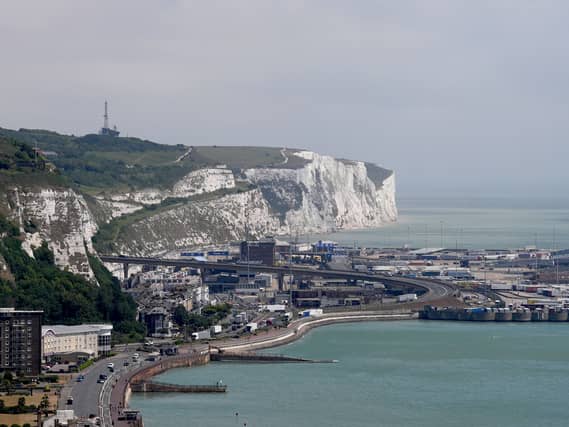 A view of Dover in Kent