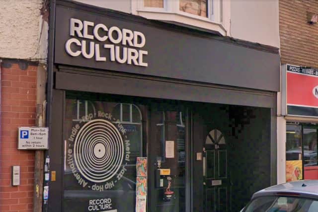 Record Culture in Stourbridge is closing