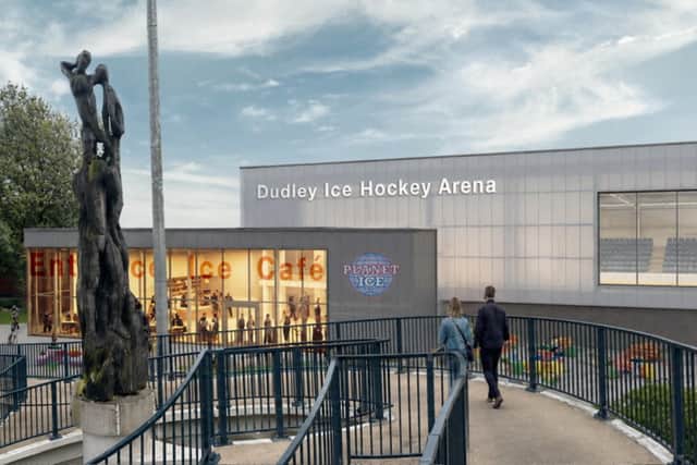 The new image of how the ice rink in Dudley is expected to look