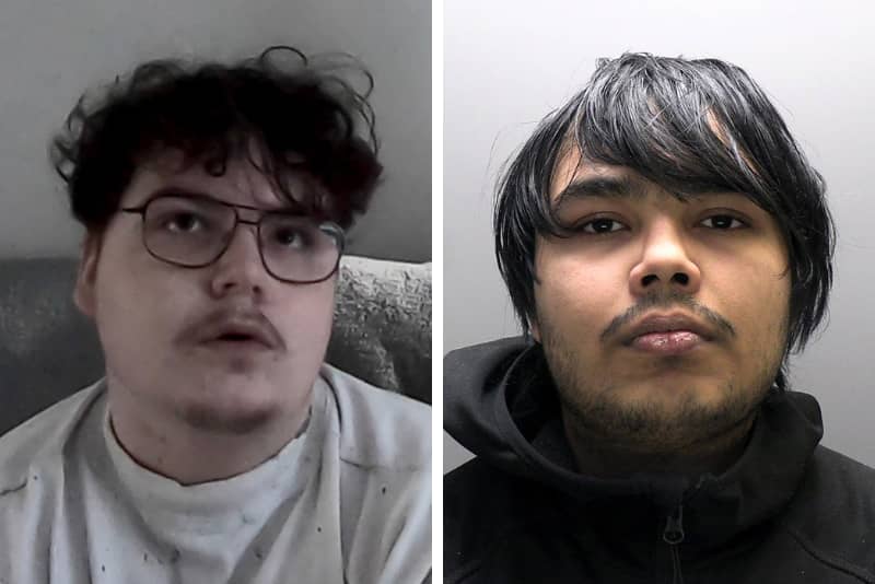 Owen Flowers (Left) and Thalha Jubair (Right) are set to be sentenced