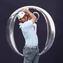 Alex Fitzpatrick of England tees off at The Open