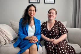 Sonia Kumar MP with Jade Dunn