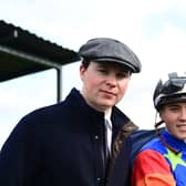 Jockey Dylan Browne McMonagle (right) and trainer Joseph Patrick O’Brien combined for a two-year-old treble