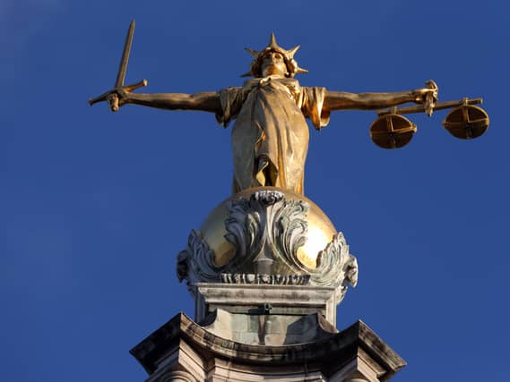 Old Bailey scales of justice