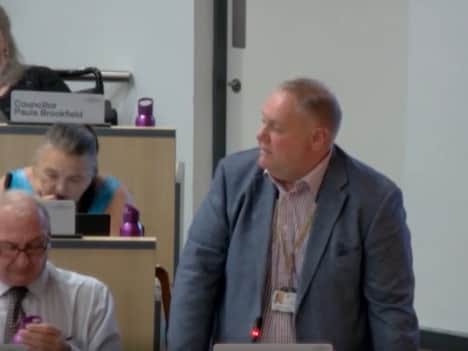 Councillor Stephen Simkins asks Councillor Kendrick to withdraw his accusation