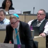 Councillor Corey Kendrick clashes with council leader Stephen Simkins