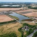 Fresh aerial images of the West Midlands Interchange, Gailey, which is under development.