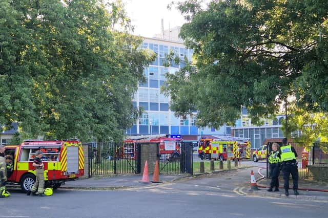 Fire at former Wolverhampton College campus 'started deliberately'